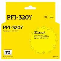  Картридж T2 IC-CPFI-320Y (PFI-320Y) для Canon imagePROGRAF TM-200, 205, 300, 305 (300мл.), желтый, с чипом купить в Restart